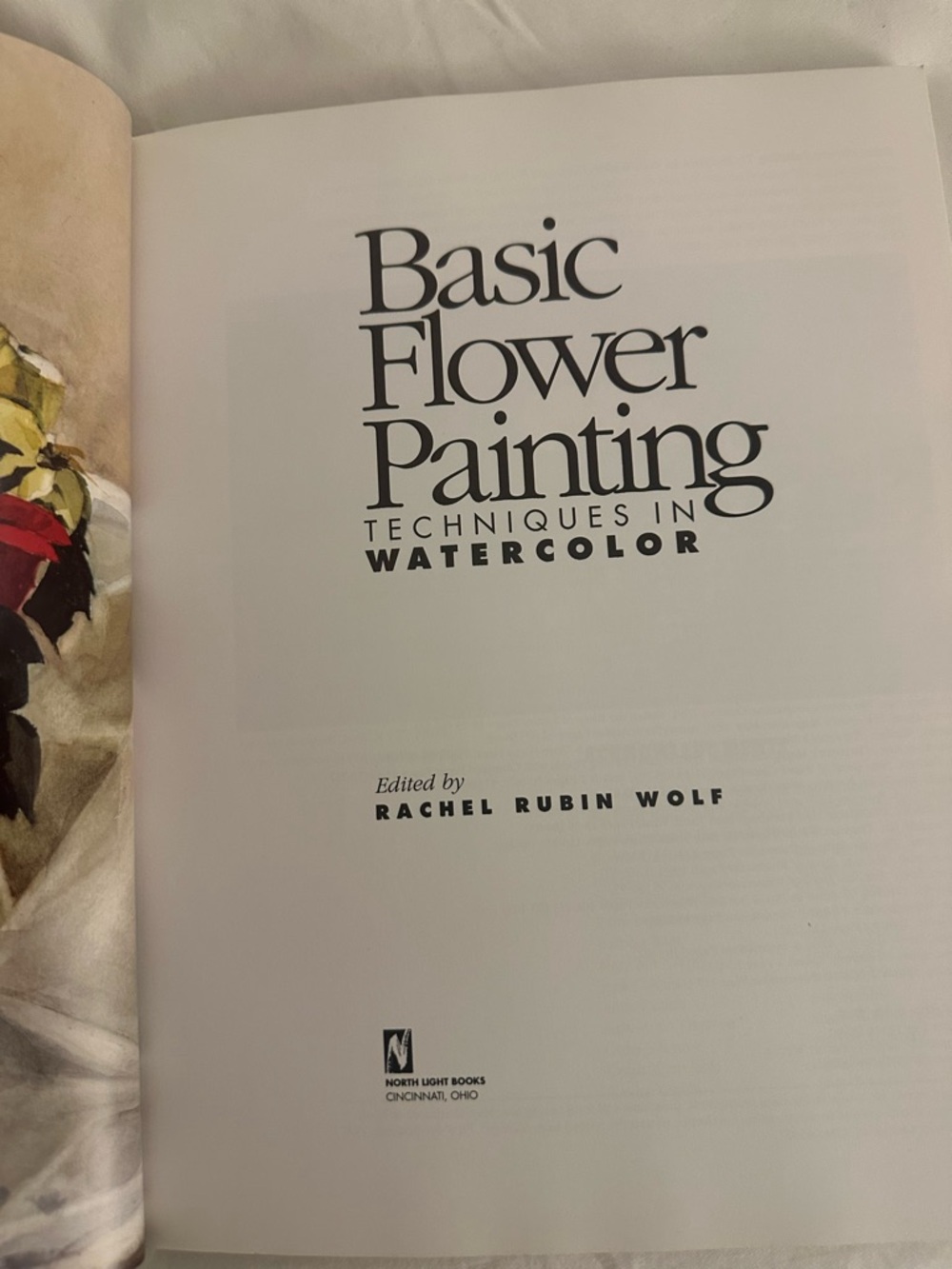 Basic Flower Painting Techniques in Watercolor by Rachel Wolf - Picture 3 of 7